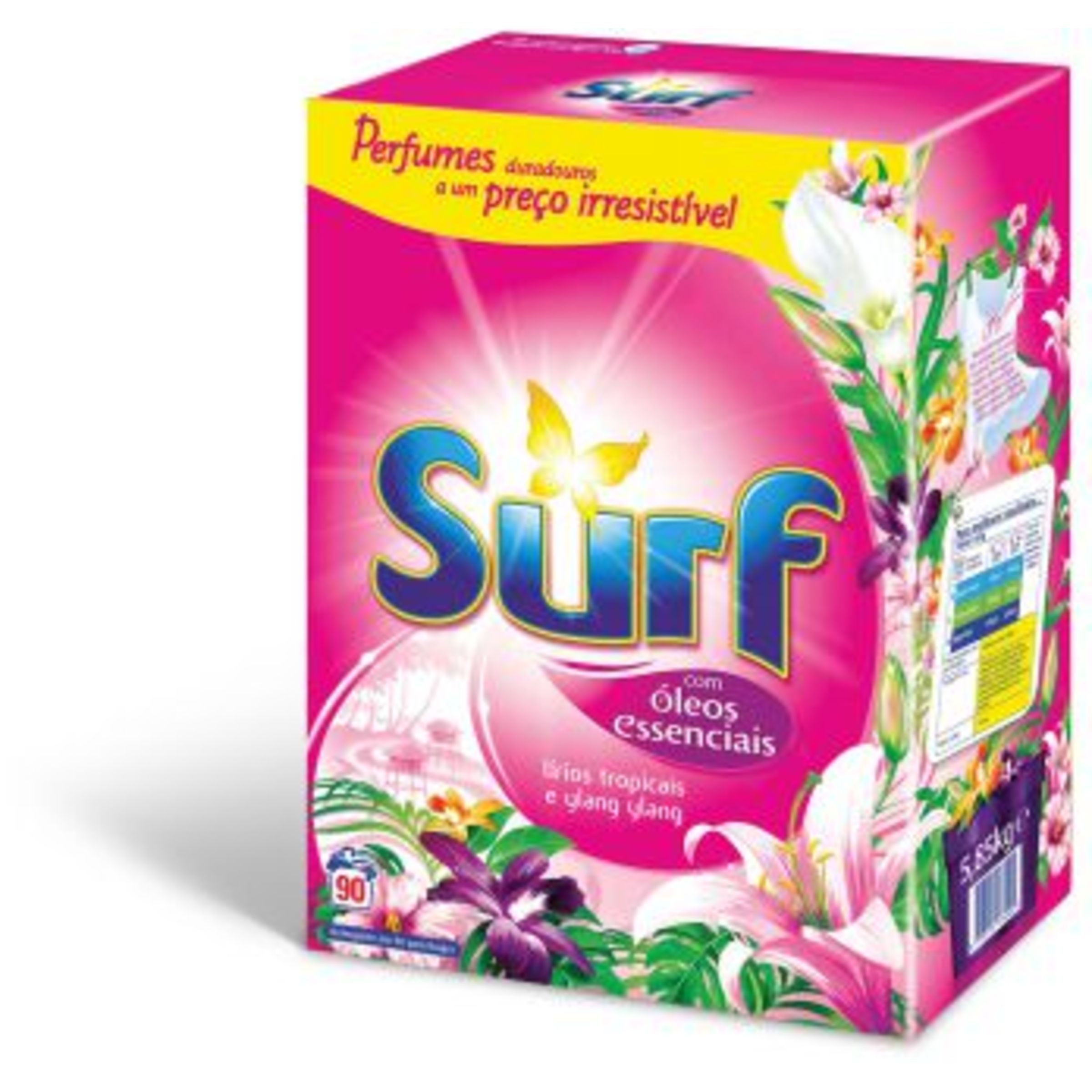 SURF Detergente Máquina Roupa Pó Tropical 88 lv DET MAQUINA PO