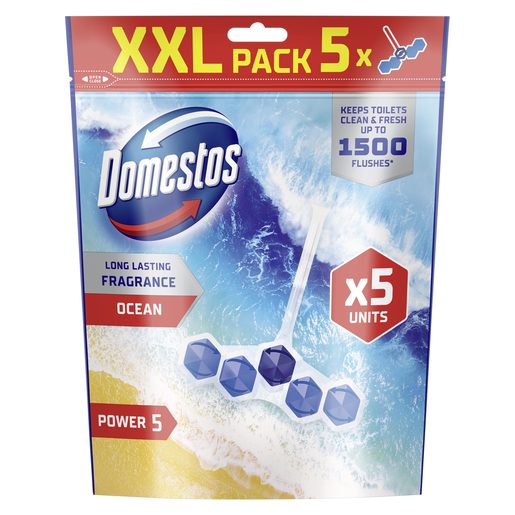 DOMESTOS Blocos Sanitários Power 5 Ocean 5 un