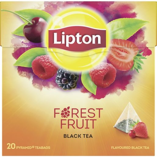 LIPTON Chá Preto de Frutos Vermelhos 20 Un