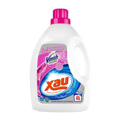 XAU Detergente Para Máquina da Roupa Líquido 46 Lv