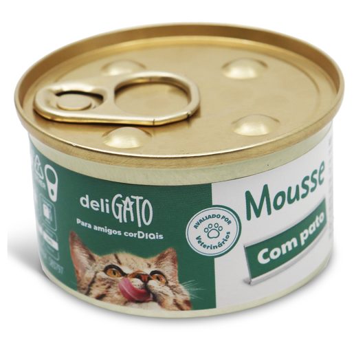 DIA DELIGATO Mousse de Pato para Gato  85 g