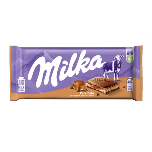 MILKA Chocolate Com Caramelo 100 g