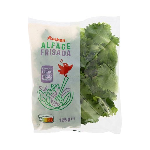AUCHAN Alface Frisada Verde 125 g AUCHAN Alface Frisada Verde 125 g