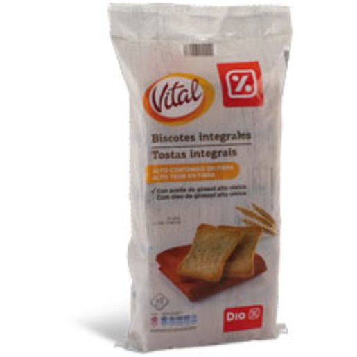 DIA VITAL Tostas Integrais 800 g DIA VITAL Tostas Integrais 800 g