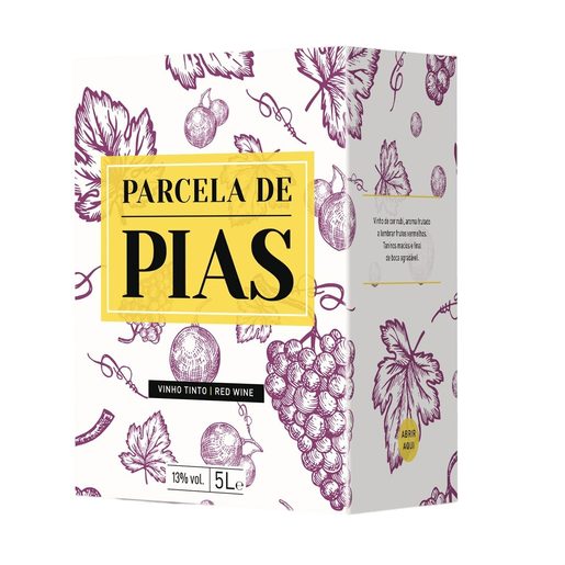 PARCELA de PIAS Vinho Tinto Bag In Box   5 L