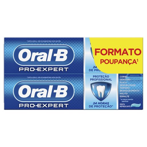 ORAL-B Pasta Dentífrica Proteção Profissional 2x75 ml