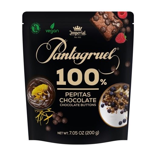 PANTAGRUEL Pepitas Chocolate 100% Cacau 200 g