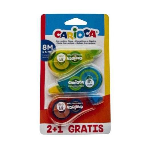 CARIOCA 2+1 Fita Correctora