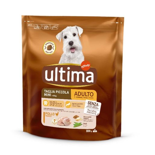 ULTIMA Alimento Seco Cão Mini Frango 800 g