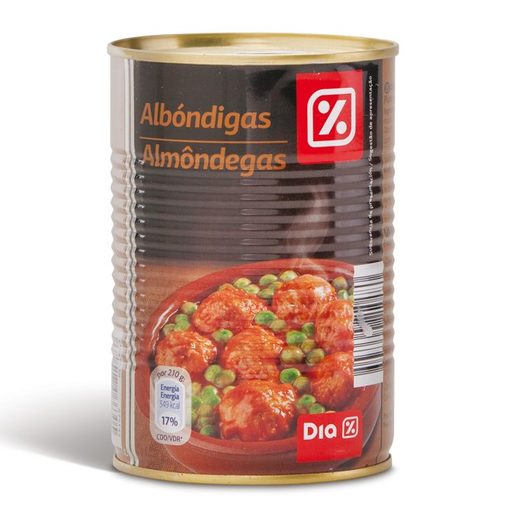 DIA Almôndegas com Ervilhas 425 g DIA Almôndegas com Ervilhas 425 g