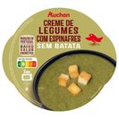 AUCHAN Creme de Legumes com Espinafres 400 g