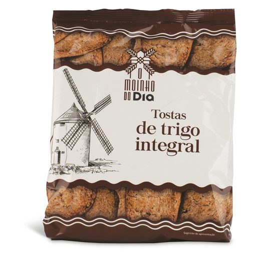 O MOINHO DO DIA Tostas de Trigo Integral 225 g