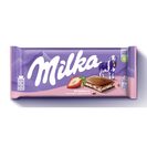 MILKA Chocolate de Iogurte & Morango 100 g