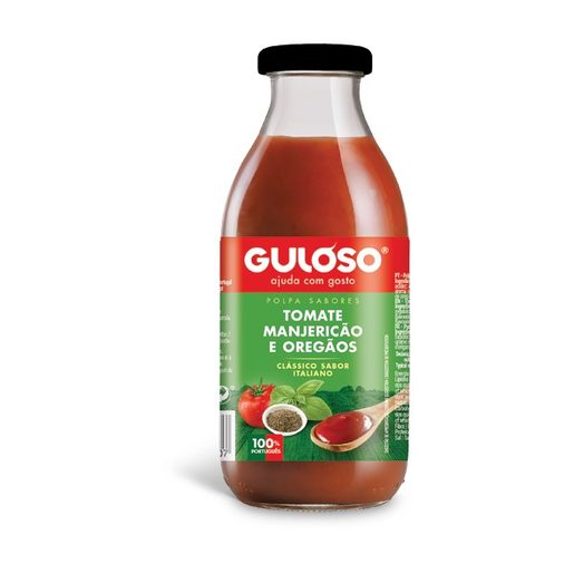 GULOSO Polpa de Tomate Manjericão e Oregãos 500 g