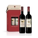 PAPA FIGOS E ESTEVA Caixa com Garrafa de Vinho Tinto DOC Papa Figos e Garrafa de Vinho Tinto DOC Esteva 2X750 ml