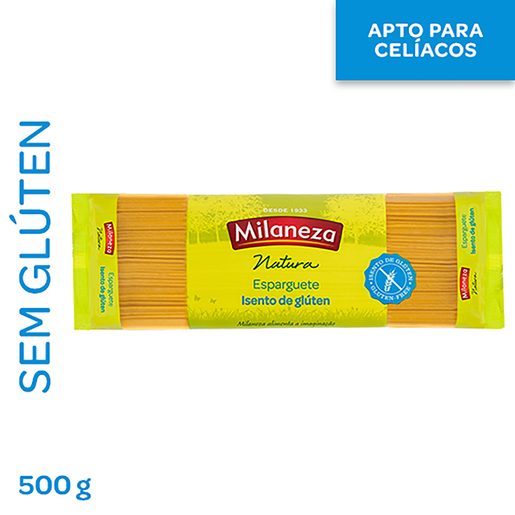 MILANEZA Esparguete sem Glúten 500 g