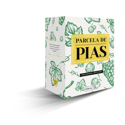 PARCELA DE PIAS Vinho Branco Bag In Box 5 L