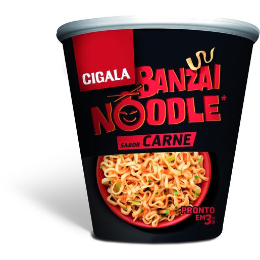 CIGALA Banzai Noodles Sabor A Carne 67 g CIGALA Banzai Noodles Sabor A Carne 67 g