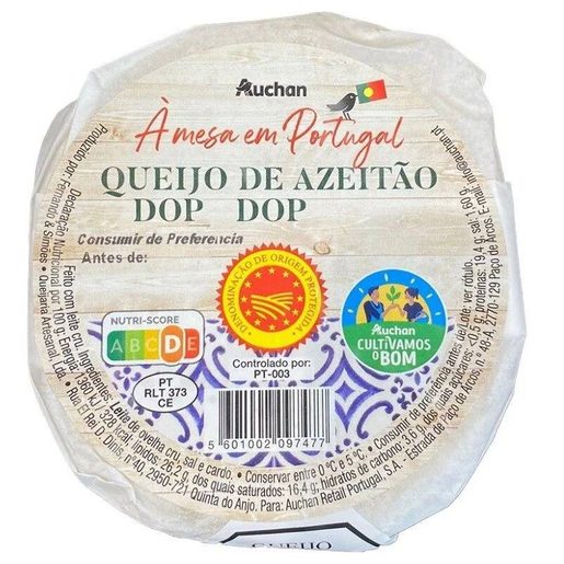 AUCHAN À Mesa em Portugal Queijo de Azeitão DOP 1 un