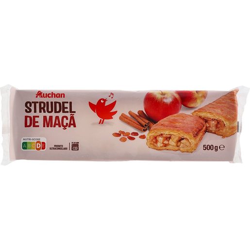 AUCHAN Strudel de Maçã Ultracongelado 500 g