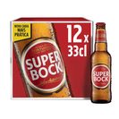 SUPER BOCK Cerveja com Álcool 12x330 ml