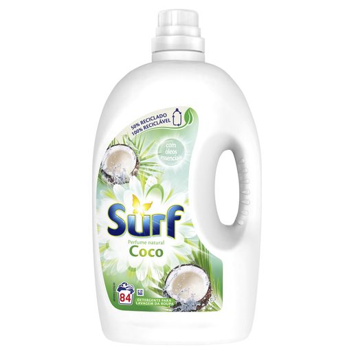SURF Detergete Líquido Máquina da Roupa Coco 84 lv