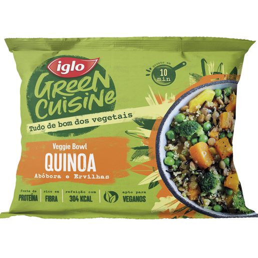 IGLO Veggie Bowls De Quinoa E Abóbora 350 g