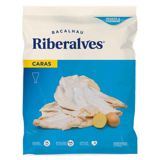 RIBERALVES Caras de Bacalhau 1 kg