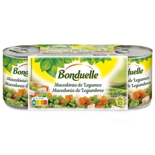 BONDUELLE Macedónia de Legumes 3 x 200 g