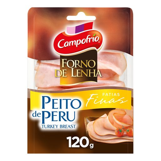 CAMPOFRIO Forno de Lenha Peito de Peru Fatias Clássicas 120 g
