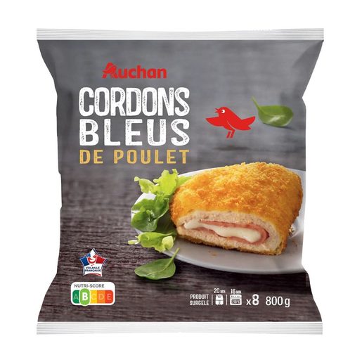 AUCHAN Cordon Blue de Peito de Frango 800 g AUCHAN Cordon Blue de Peito de Frango 800 g