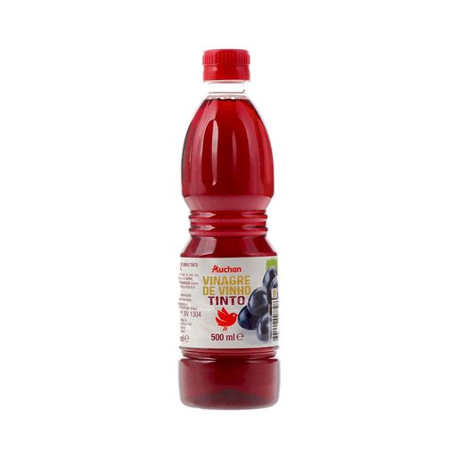 AUCHAN Vinagre Vinho Tinto 6º 500 ml AUCHAN Vinagre Vinho Tinto 6º 500 ml