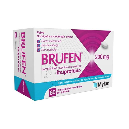 BRUFEN 200 mg Comprimido Revestido 60 un