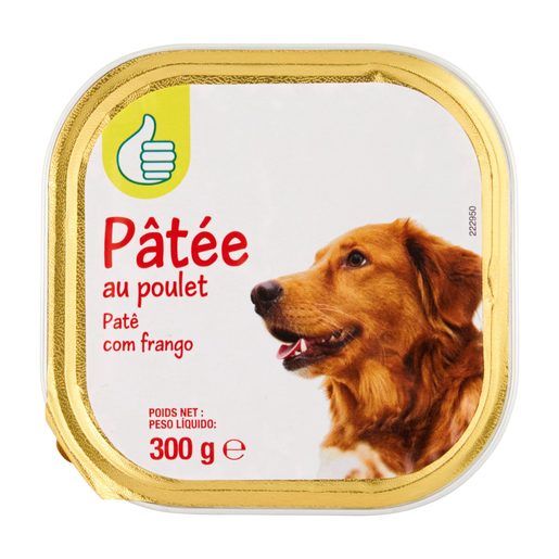 POLEGAR Comida Húmida para Cão Paté com Frango 300 g