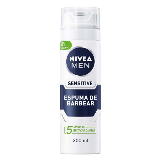 NIVEA MEN Espuma Barbear Sensitive 200 ml