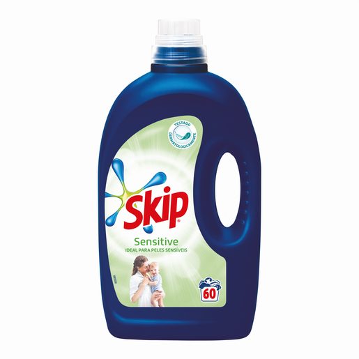 SKIP Detergente Máquina Roupa Líquido Sensitive 60 Lv
