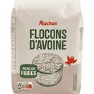 AUCHAN Flocos de Aveia Finos e Integrais 500 g