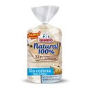BIMBO Pão De Forma Natural 100% Branco Sem Côdea  450 g