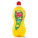 SUPER POP Detergente Manual Loiça Tripla Ação Limão 700 ml SUPER POP Detergente Manual Loiça Tripla Ação Limão 700 ml