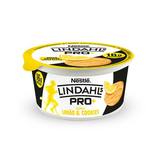 LINDAHLS Iogurte Proteico Limão Cookies Pro+ 160 g