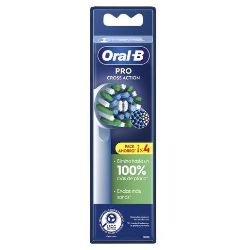 ORAL-B Recarga Escova de Dentes Eléctrica Pro Cross Action 4 un
