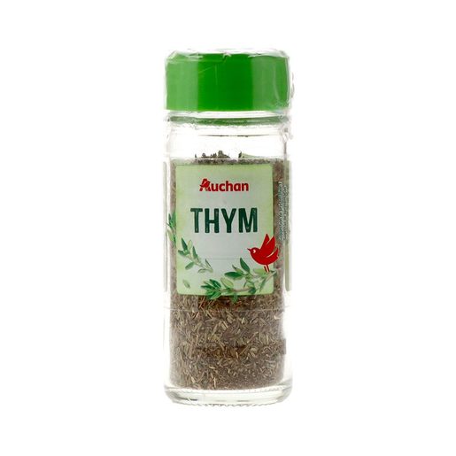 AUCHAN Tomilho Picado Desidratado em Frasco 14 g AUCHAN Tomilho Picado Desidratado em Frasco 14 g