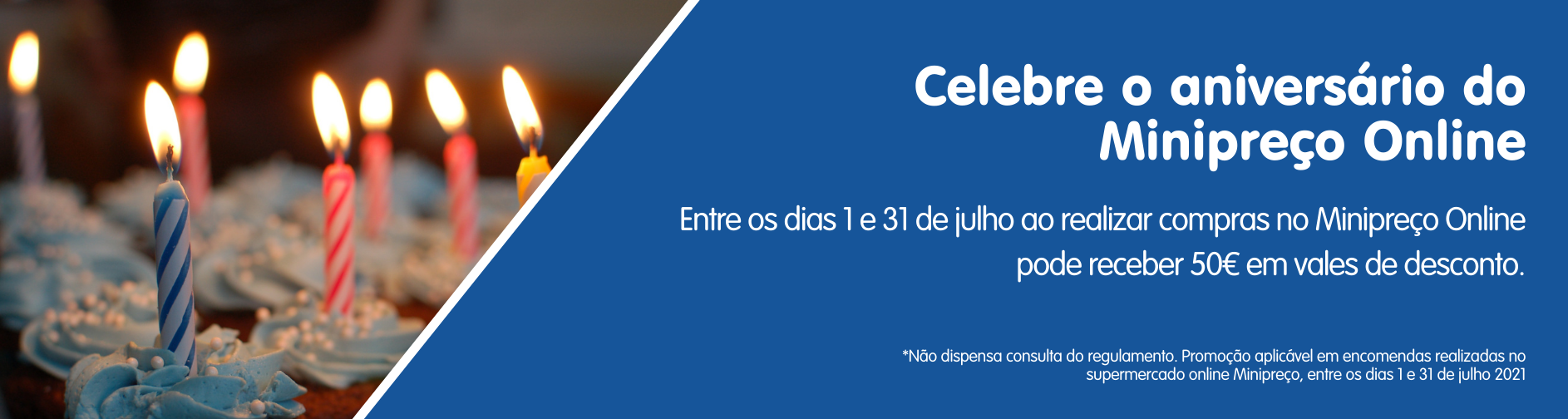 Celebre o aniversário do Minipreço Online Celebre o aniversário do Minipreço Online