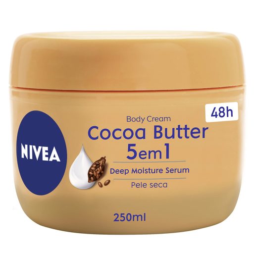 NIVEA Creme De Corpo Cocoa Butter 5 Em 1 250 ml