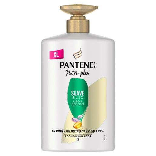 PANTENE Condicionador Nutri-Plex Liso e Sedoso 1 L