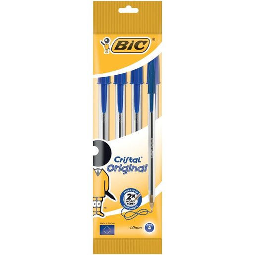 BIC Canetas Azuis 4 un