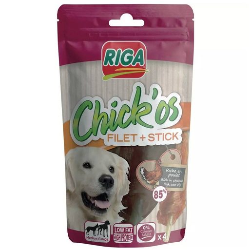 RIGA Sticks para Cão com Frango 4 un RIGA Sticks para Cão com Frango 4 un