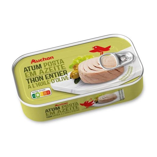 AUCHAN Atum Posta em Azeite 120 g AUCHAN Atum Posta em Azeite 120 g