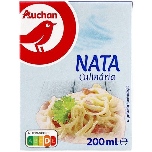 AUCHAN Nata UHT Culinária 200 ml