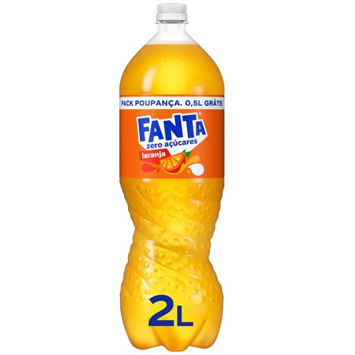 FANTA Refrigerante com Gás Laranja Zero 1,5+0,5 L